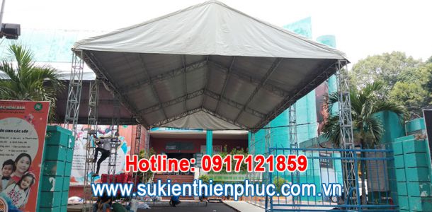 Nhà bạt không gian làm tại trường Quốc tế Việt Mỹ Quận 3, TP.HCM