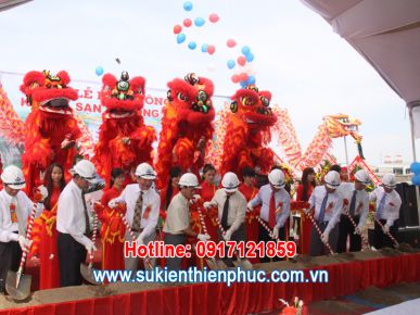 Tổ chức lễ khởi công - Động thổ